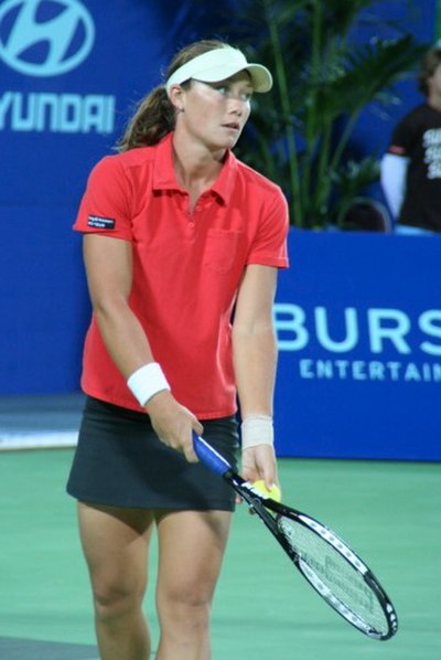 Stosur during the 2006 Hopman Cup