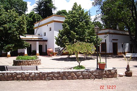 Patio du Samay Huasi à Chilecito