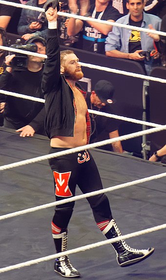 Zayn at the NXT TakeOver: Dallas event in April 2016