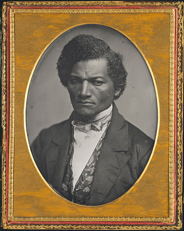 Frederick Douglass, daguerreotype c. 1850