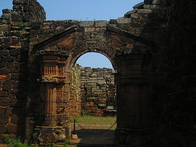 A portal to the sacristy