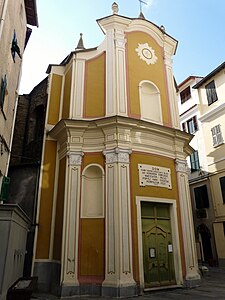 San Biagio della Cima ss église fabiano, Sebastiano et Biagio-facade.jpg