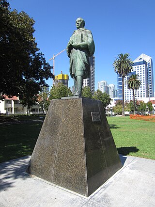 <span class="mw-page-title-main">Statue of Benito Juárez (San Diego)</span> Statue by Ernesto Tamariz in San Diego, California, U.S.