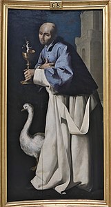 San Hugo, Obispo de Lincoln (Francisco de Zurbarán) .jpg