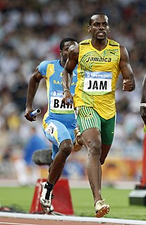 Sanjay Ayre Jamaican sprinter