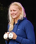 Svømmeren Sarah Sjöström vant «Bragdguldet» både i 2015 og 2017.