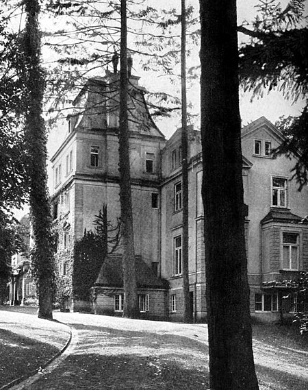 Schloss Friedrichsruh um 1915