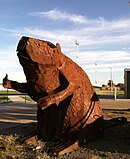 Beaver mascot (2016) Scott County Beaver.jpg