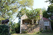 Hardy, Arkansas'taki Sherman Bates Evi.