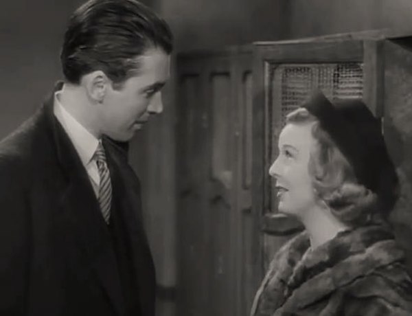 James Stewart and Margaret Sullavan in The Shop Around the Corner (1940)