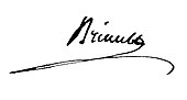 signature de Jacques Briault