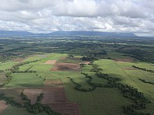 Sugar plantation in Silay Silay sugar plantation from air (Silay, Negros Occidental; 11-01-2022).jpg