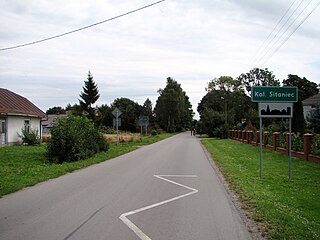 Sitaniec-Kolonia Village in Lublin, Poland