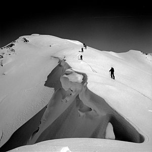 Ski mountaineering in Queyras