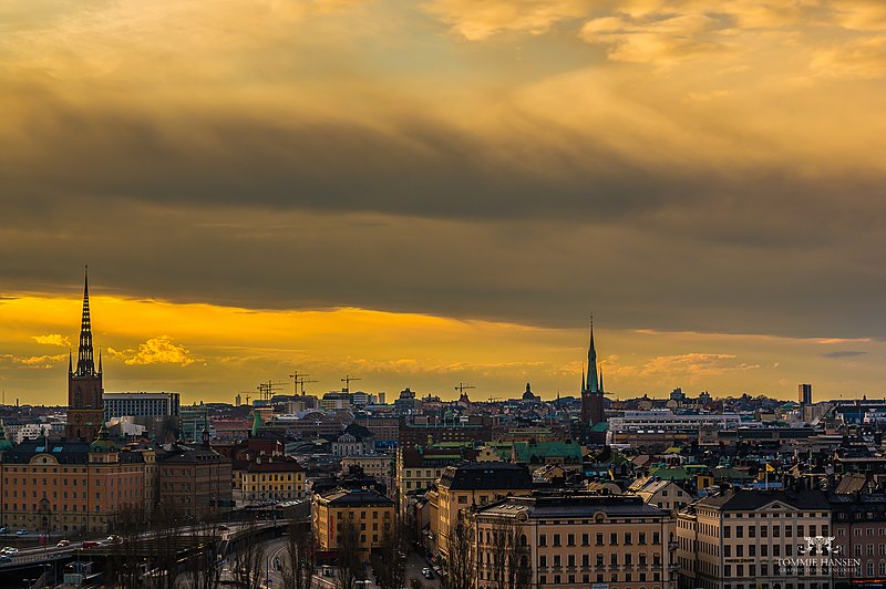 File:Slussen and Stockholm - panoramio.jpg