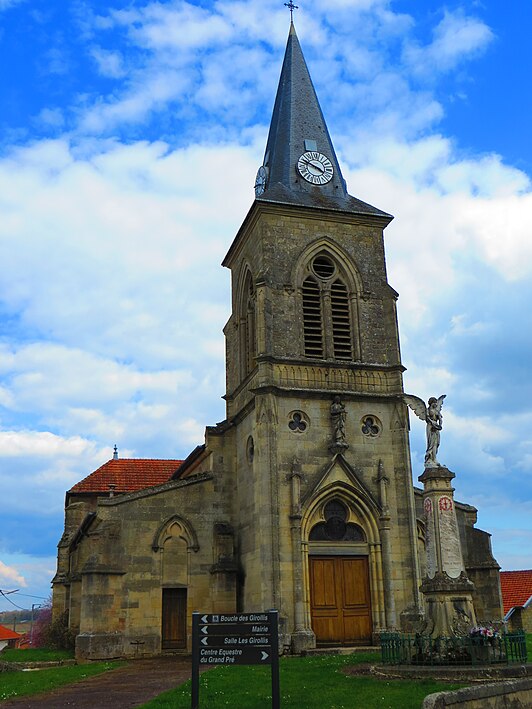 Kerk van St. Didier in Sommeilles