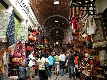 The souq (traditional market) of Tunis