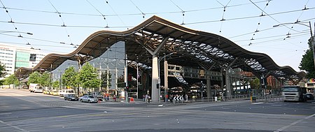 Southern cross station melbourne morning