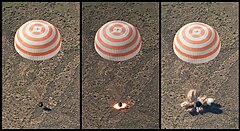 Soyuz landing sequence