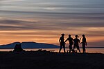 Thumbnail for File:Spikeball on the beach. Anchorage, Alaska (43775242815).jpg