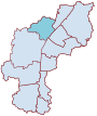 Location of the Viehofen district