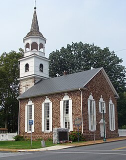 St. Peters Kierch Historic church in Pennsylvania, United States