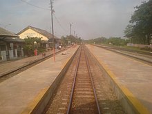 The emplacement of the station (9 May 2012) Stasiun Lemahabang.JPG