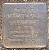 Stolperstein Rothenbaumchaussee 91 (Margaret Mathilde Oppenheimer), Hamburg-Rotherbaum.JPG