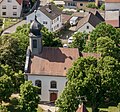 * Nomination St. Laurentius church in Strullendorf, aerial view --Ermell 05:53, 18 June 2023 (UTC) * Promotion Good quality --Llez 06:13, 18 June 2023 (UTC)