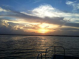 Sunset on Lake Jesup, Oviedo, FL.jpg