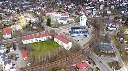 How to get to Tåsen with public transit - About the place