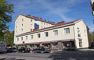 Teiskontie Street in Tampere, Finland