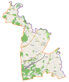 Mapa lokalizacyjna gminy wiejskiej Terespol