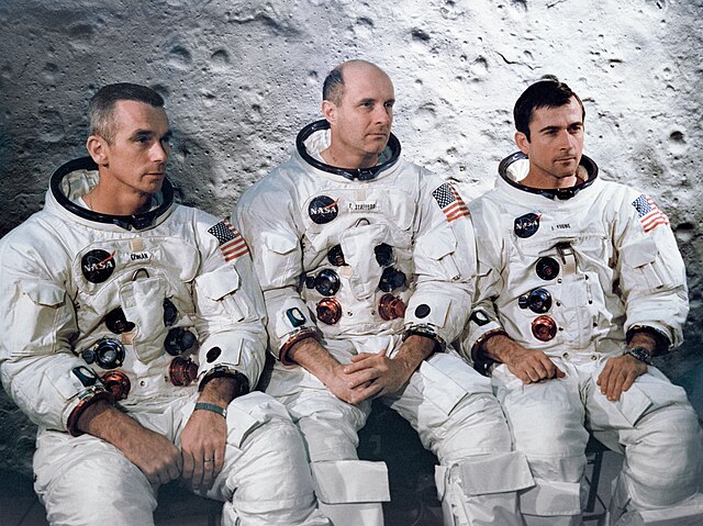 Left to right: Cernan, Stafford, YoungApollo program← Apollo 9Apollo 11 →