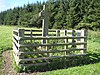 The Botfield Cross and Cantlin Stone, Kerry Ridgeway (geograph 2067250).jpg