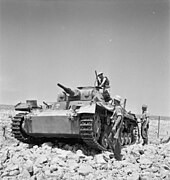 Ausf.G, captured by the British in North Africa (1941).
