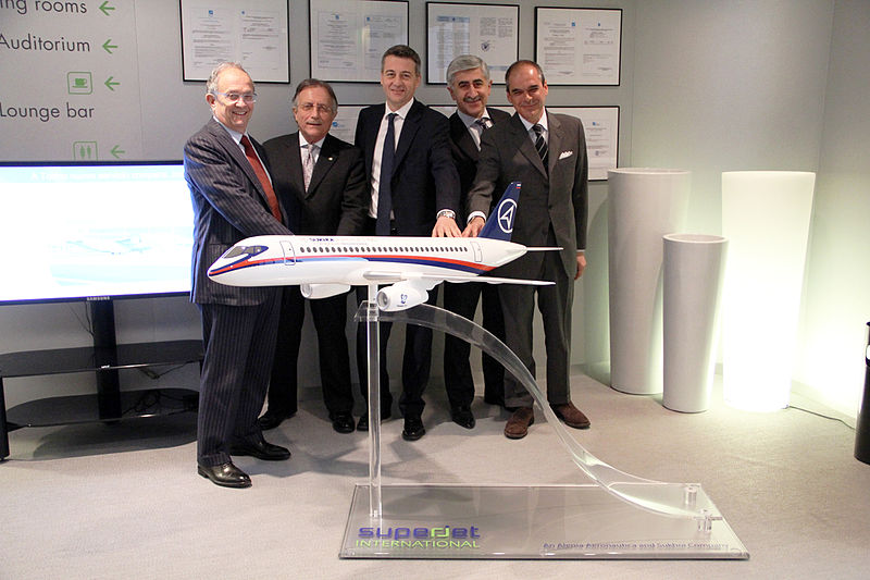 File:The top management and SSJ100 model (5598242534).jpg