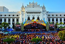 Yangon City Thingyan 2018. Thinggyun Festival.jpg