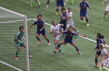 Kumagai avec le Japon en 2015
