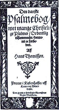 Thomissøns psalmbok från 1569.