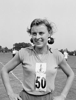 Tilly van der Zwaard Dutch sprinter and middle-distance runner