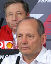 Jean Todt und Ron Dennis.