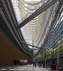 Interior of Tokyo International Forum