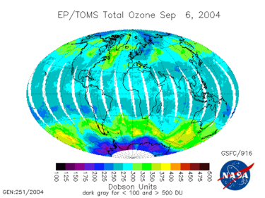 Near-global ozone for September 6, 2004, by TOMS-EP Toms-2004-09-06-FULLDAY GLOB.PNG