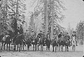 Tourists on Horseback in Mariposa Grove, Yosemite National Park (16987115956).jpg
