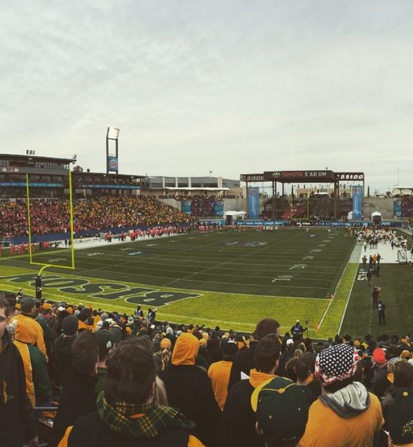 The January 2015 final between North Dakota State and Illinois State at Toyota Stadium