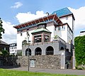 Traben-Trarbach, Villa Nollen, An der Mosel 7, ehemals Villa Breucker; kubische Jugendstilvilla, 1905, Architekt Bruno Möhring