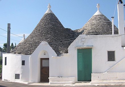 This is one of the trulli you can sleep in (nr 31)