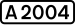 UK road A2004.svg