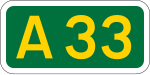 A33 road